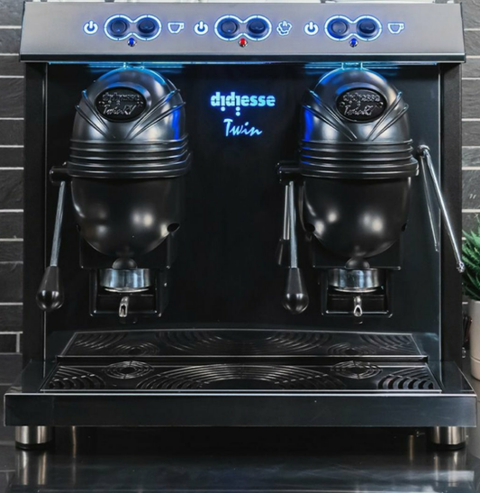 Twin coffee machines