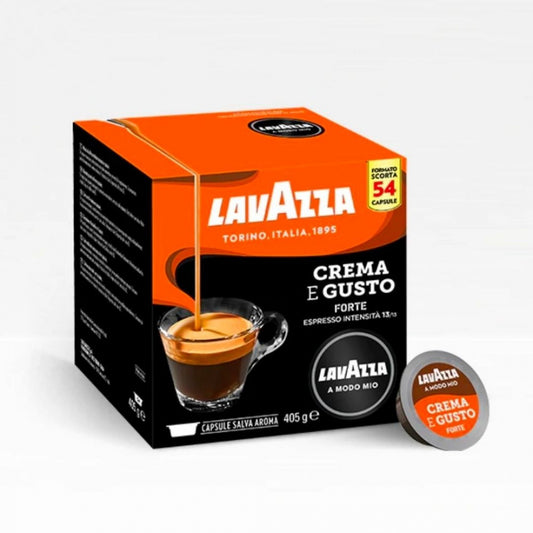 Lavazza A Modo Mio Crema e Gusto Forte Coffee Capsules